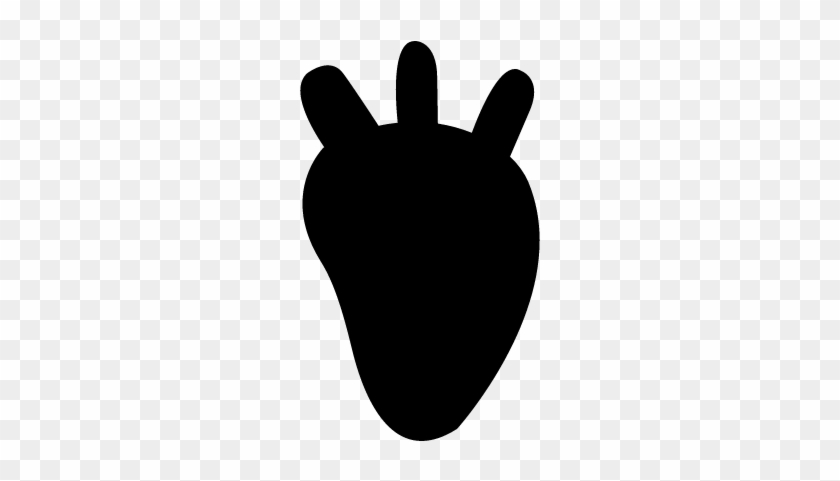 Heart Silhouette Vector - Illustration #1674685