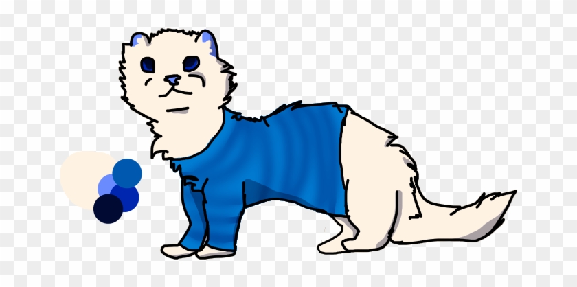 Bought A Blue Sweater With A Fuzzy Noodle In It - Cartoon #1674783