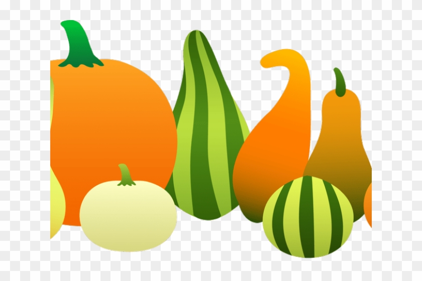 Squash Clipart Harvest Pumpkin - Pumpkin And Squash Clipart #1674791