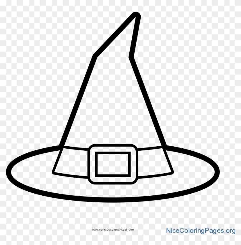 Witch Hat Coloring Pages - Witch Hat Coloring Pages #1674846