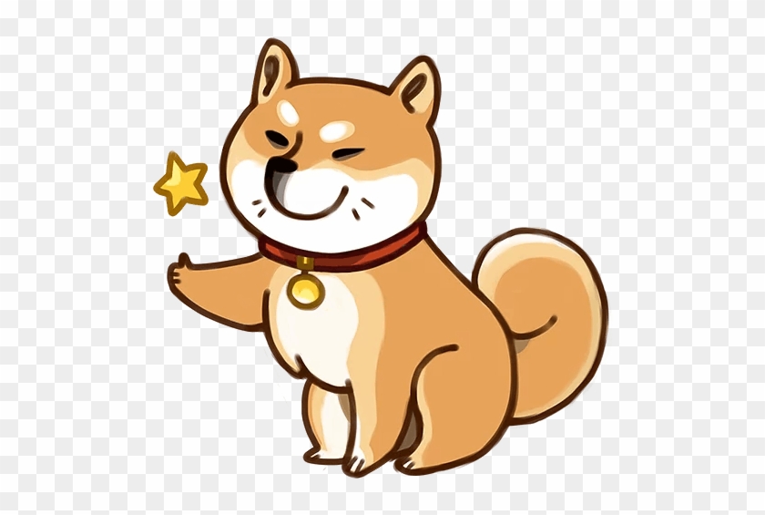 “shibainu” Stickers Set For Telegram - Transparent Shiba Inu Clipart #1674852