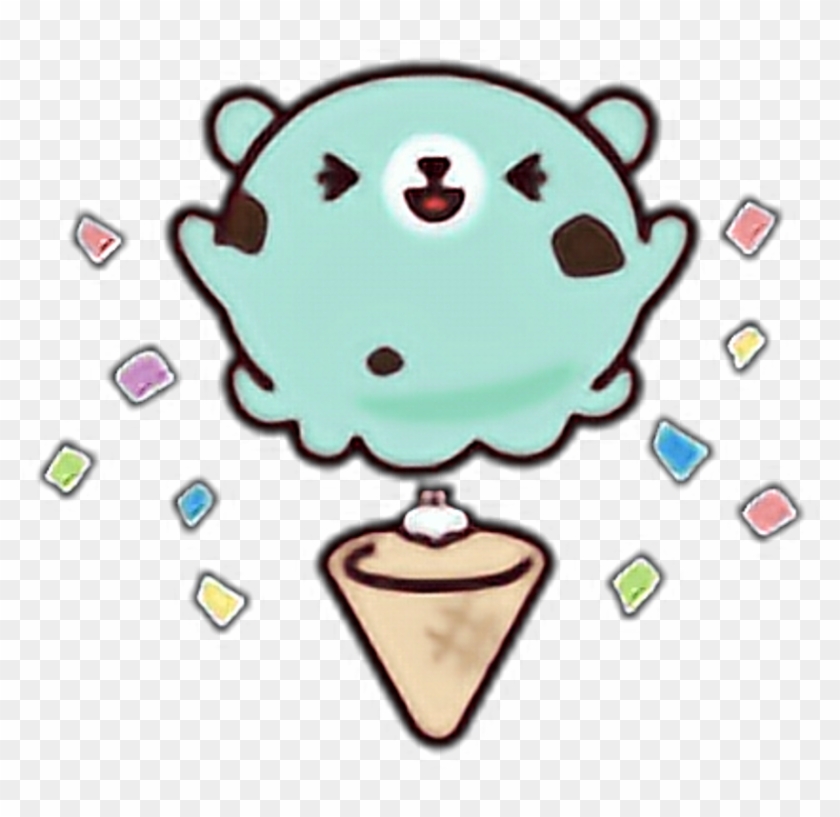 Kawaii Sticker - Ice Cream Line Sticker #1674978