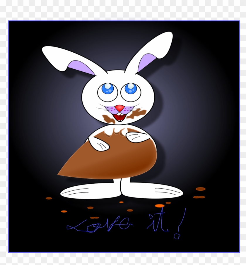 Chocolate Easter Bunny Clip Art - Easter Bunny #1675061