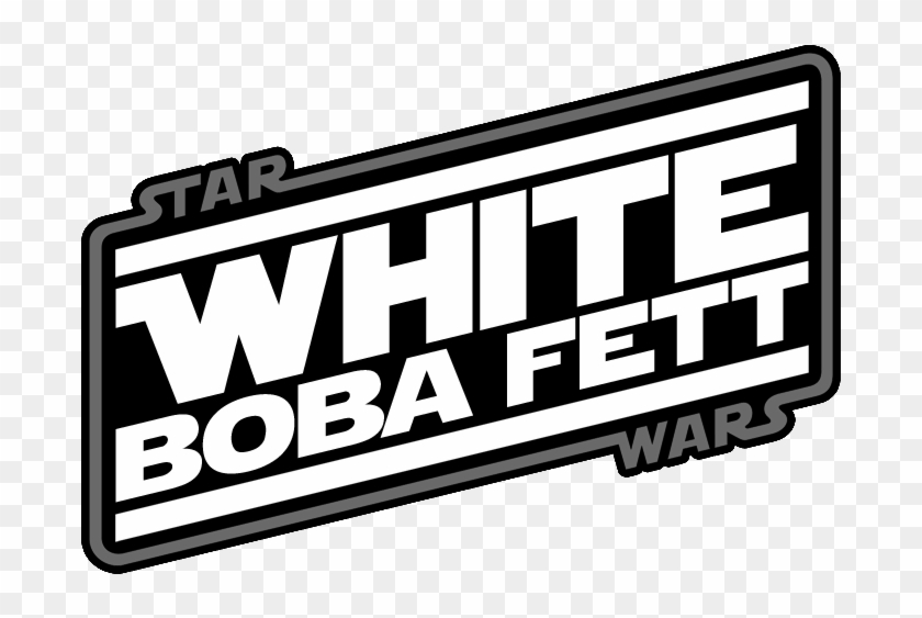 White Boba Fett - Boba Fett Transparent Logo #1675160