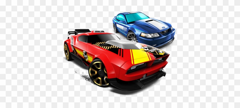 Hot Wheels Red And Blue Car Picture Png Images - Hot Wheels Carro Amarillo #1675190