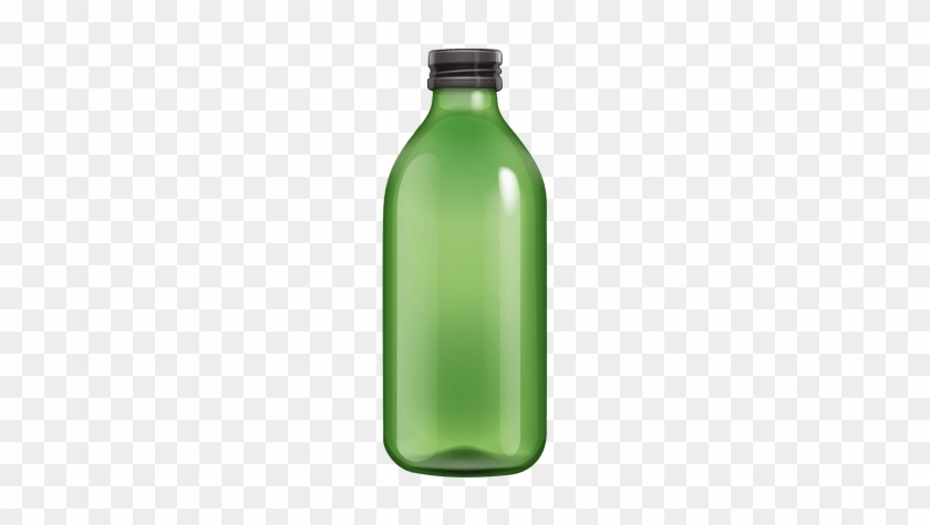 Plastic Bottle Clipart 73141 - Botella Verde Png #1675246
