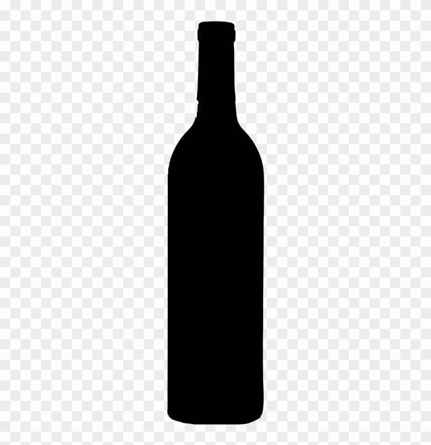 Glass Beer Wine Bottle Dessert Free Png Hq Clipart - Beer Bottle Vector Outline #1675248