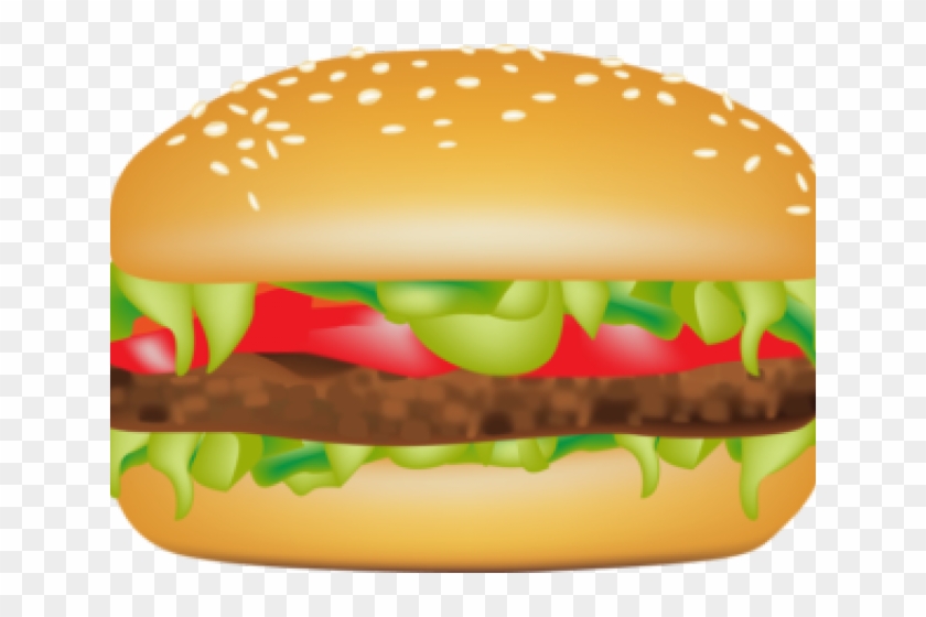 Burger Clipart Animated - Cheeseburger Clip Art Png #1675277