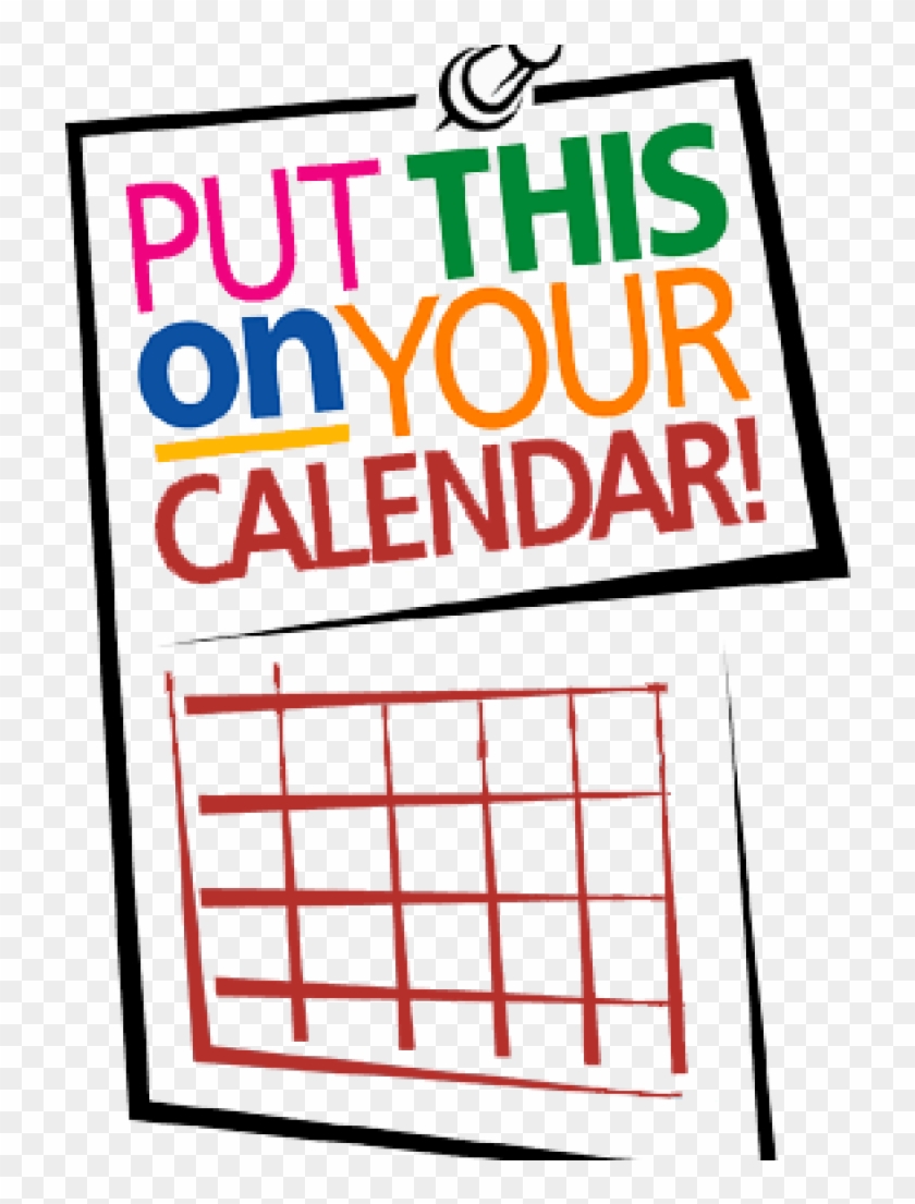 Mark Your Calendar Clipart Mark Your Calendar Clip - Poster #1675290