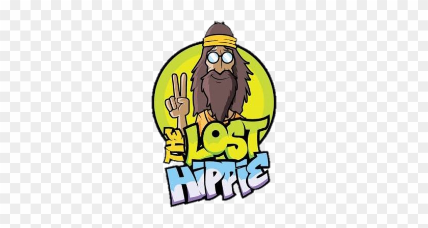The Lost Hippie - Hippie Logo #1675330