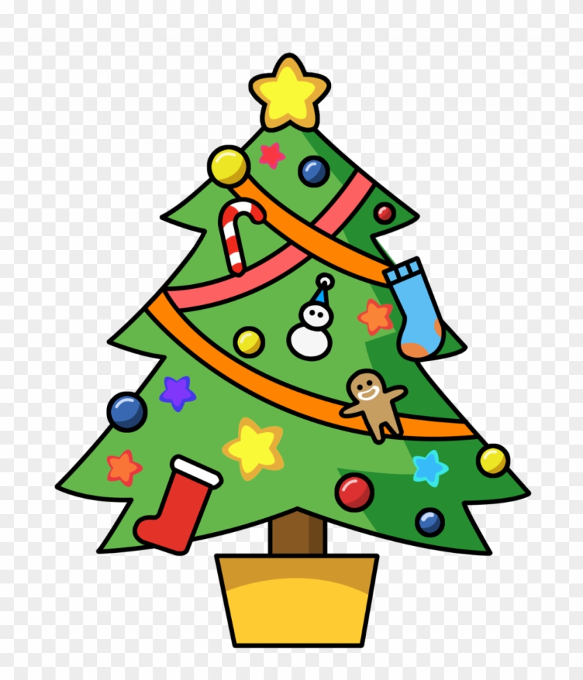 Xmas Cliparts - Christmas Tree Clipart #1675430