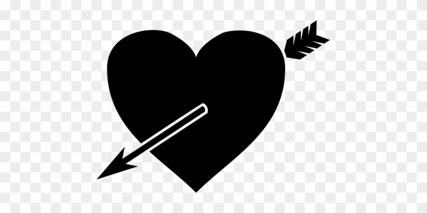 A Heart Pierced By An Arrow, Amor, Heart - Trái Tim Mũi Tên #1675471