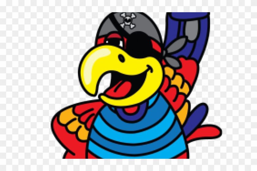 Drawn Parrot Pirate Parrot - Parrot Drawing Pirate #1675596