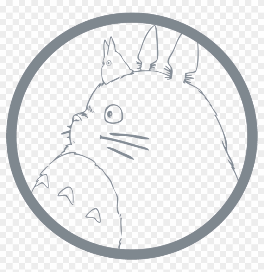 Totoro Sticker - Studio Ghibli #1675600