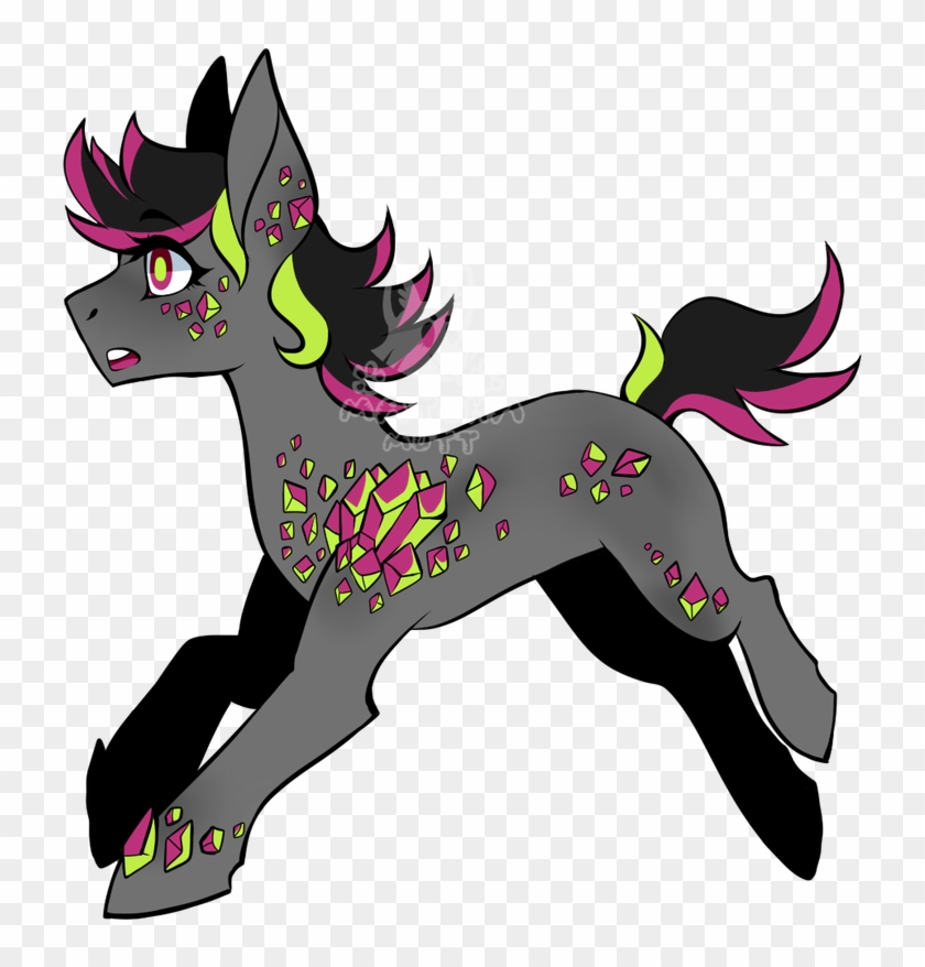 Geode Pony Adopt {closed} By Matcha-mutt - Cartoon #1675710