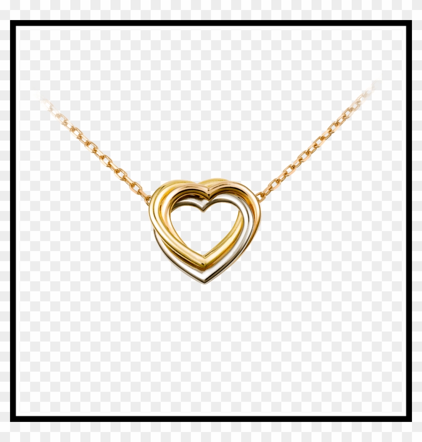 Marvelous Chain Clip Art Gold Png File Ⓒ - Trinity Heart Necklace Cartier #1675787