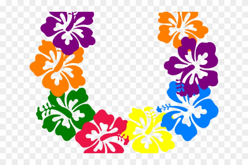 Necklace Clipart Flower - Hibiscus Clip Art #1675792