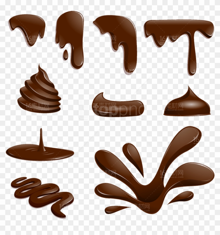Free Png Chocolate Png Images Transparent - Chocolate Ice Cream Drip #1675833