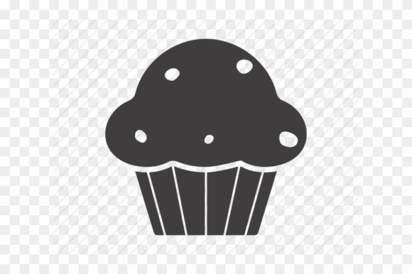 Brownie Clipart Cupcake - Silhouette Muffin #1675838