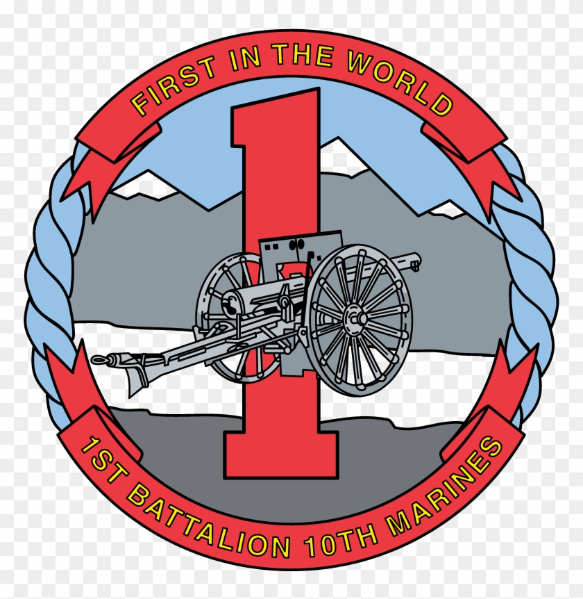 First In The World 1st Battalion 10th Marines - 9th Infantry Division #1675883