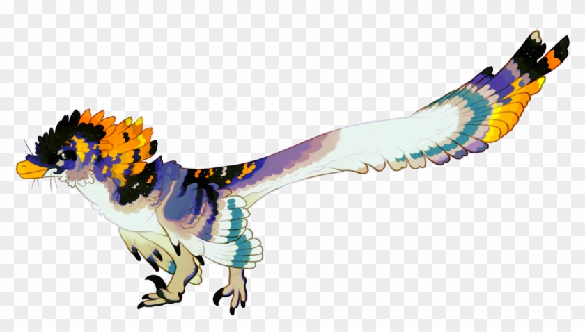 Just Another Wacky Colored Dino Draw Clipart , Png - Phasianidae #1675932