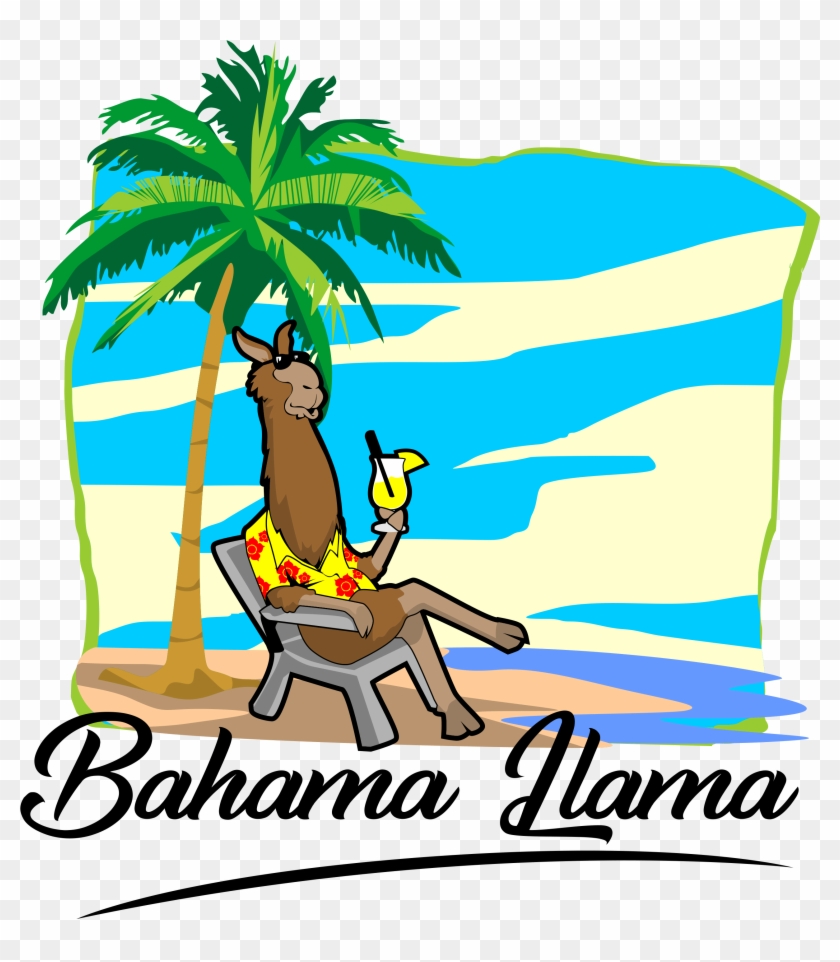 Bahama Llama T-shirt - Bahama Llama T-shirt #1675965