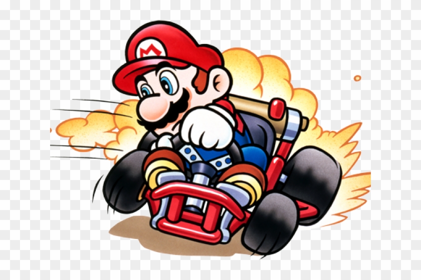 Nintendo Clipart Mario Background - Super Mario Kart Official Artwork #1676013