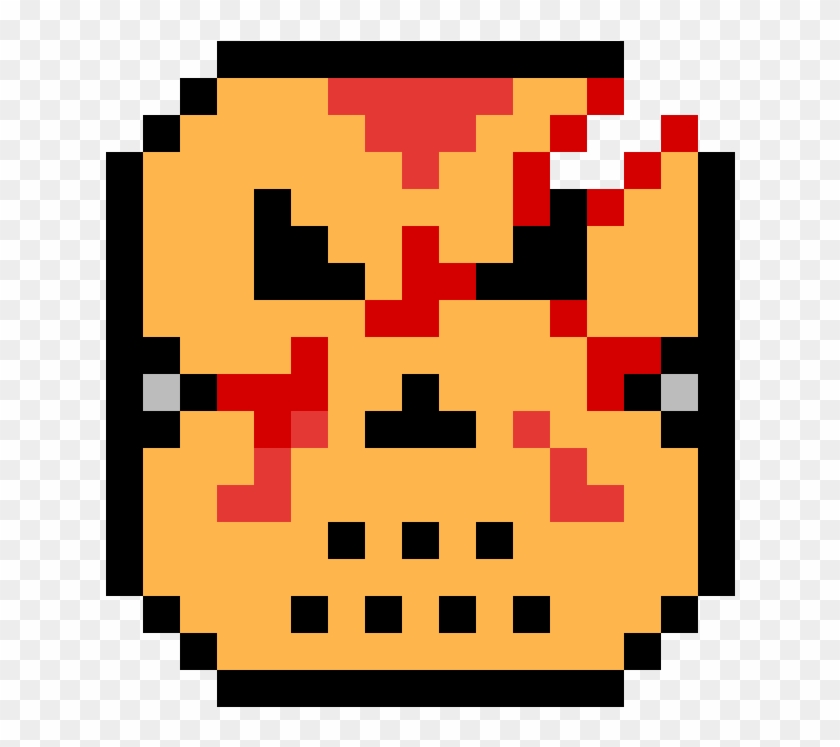 Jason Voorhees Mask - Coffee Mug Pixel Art #1676160