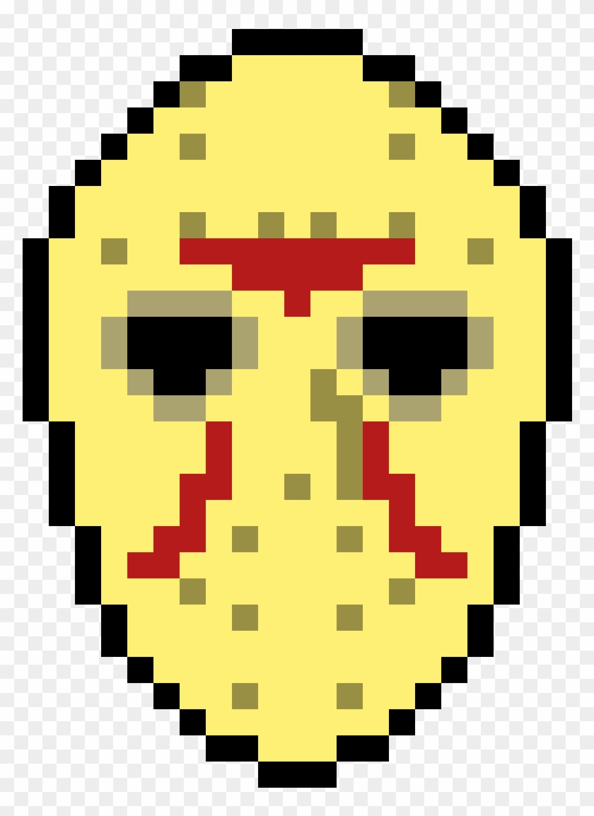 Jason's Mask - Koro Sensei Pixel Art #1676178