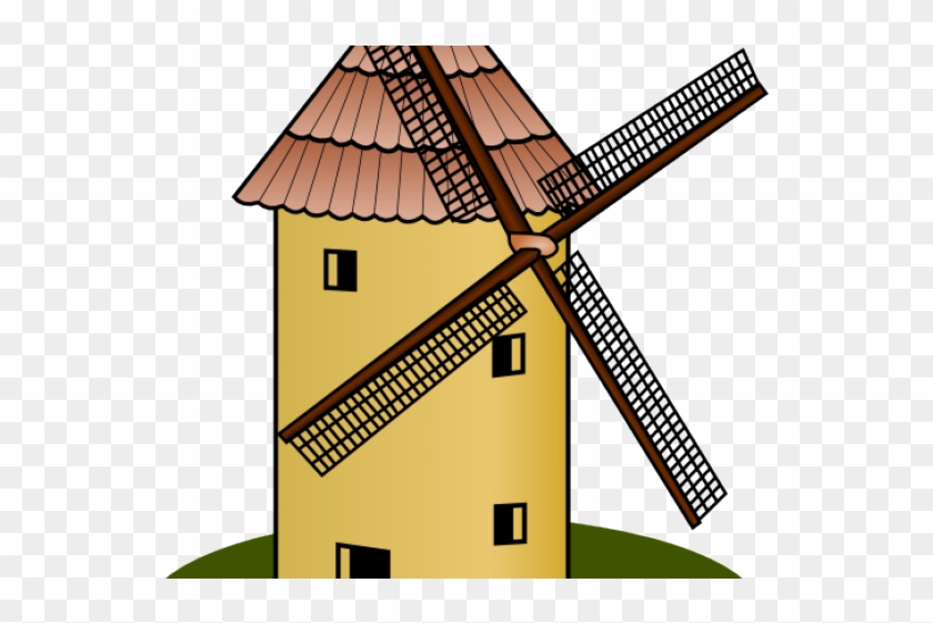 Mill Clipart Feed Mill - Windmill Clipart Transparent #1676198