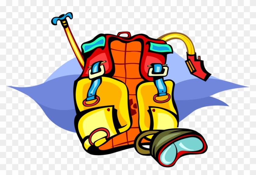 Vector Illustration Of Scuba Diver Diving Buoyancy - Vector Illustration Of Scuba Diver Diving Buoyancy #1676247