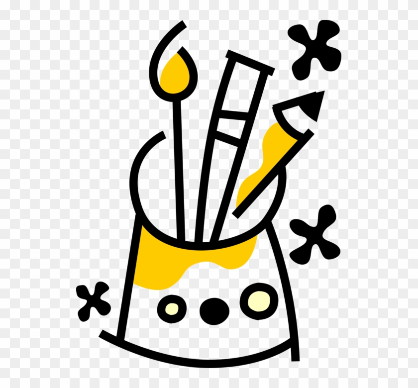 Cup Clipart Pencil - Cup Clipart Pencil #1676264