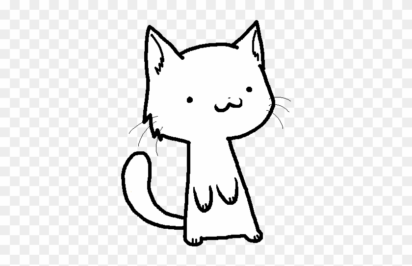 Derp Cat By Nukeleer On Deviantart - Derpy Cat Face Drawing #1676285