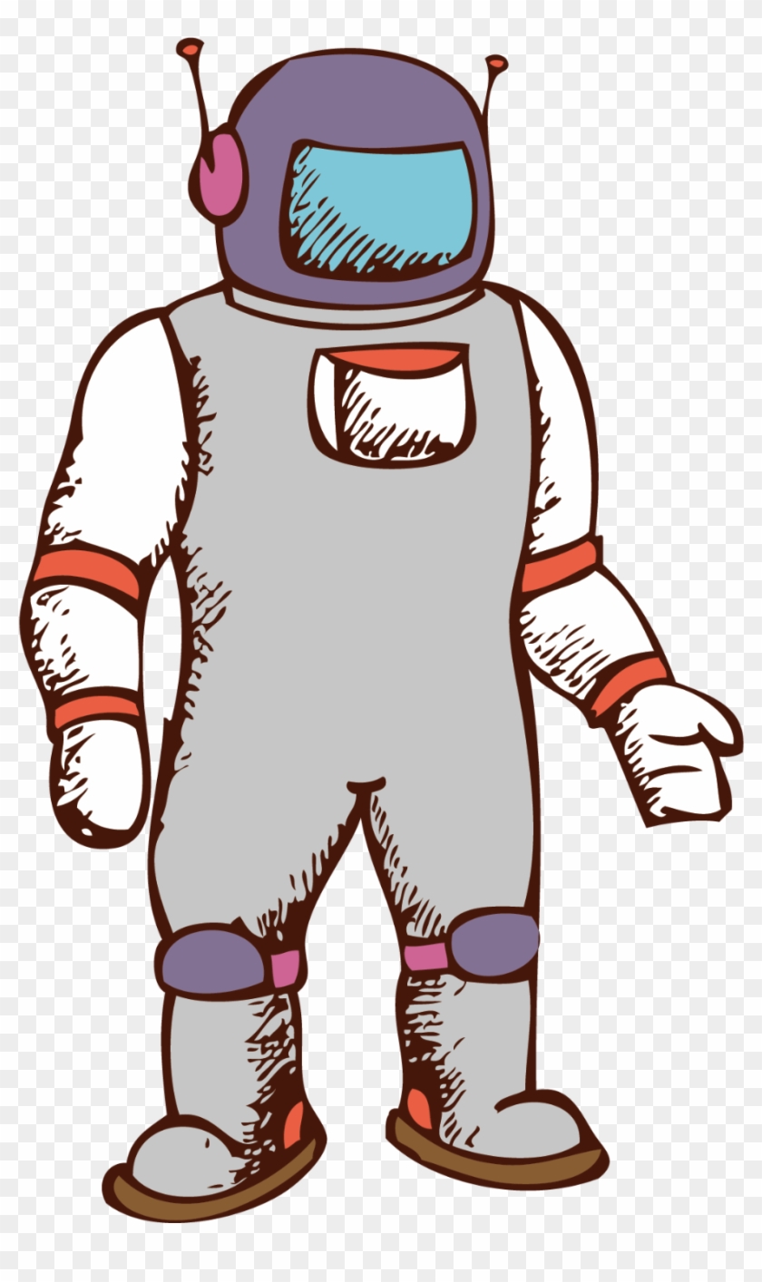Astronaut Clipart Riding - Astronaut Png Clipart #1676382