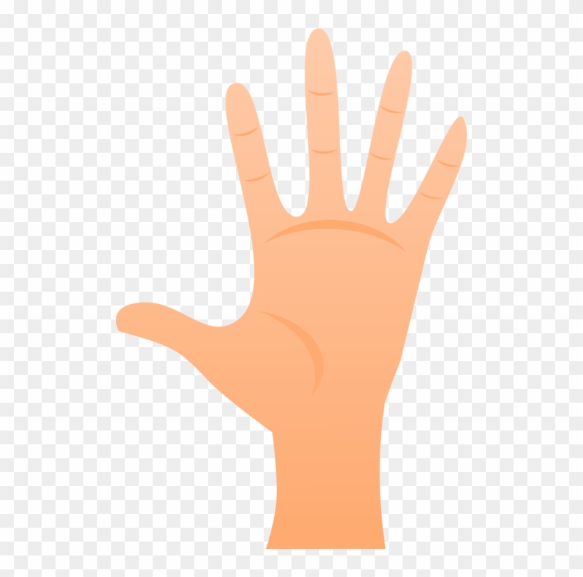 Thumb Hand Model Glove Line - Illustration #1676464