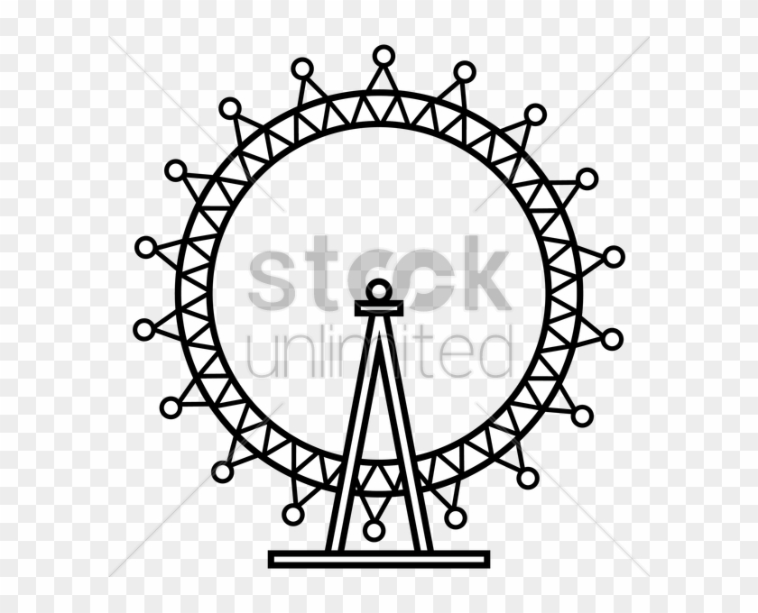 London Eye V矢量图形 - Tennis Cricket Association Of India #1676500