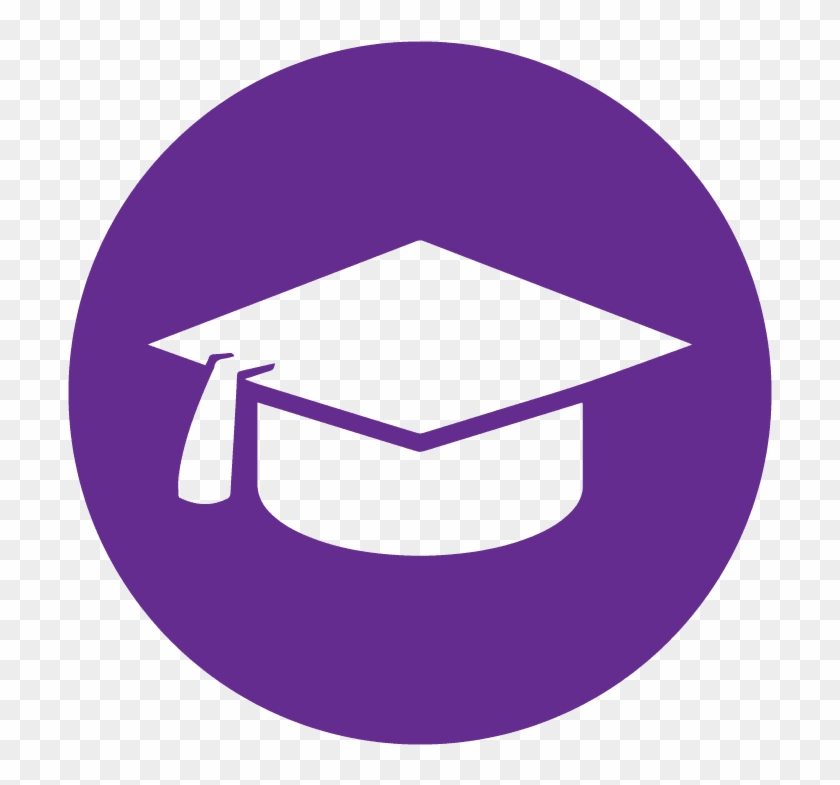 Pin It On Pinterest - Education Icon Purple #1676541