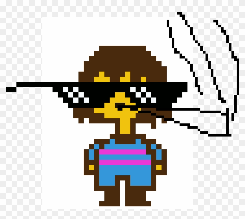 Smoke Weed - Frisk Undertale Sprite #1676597