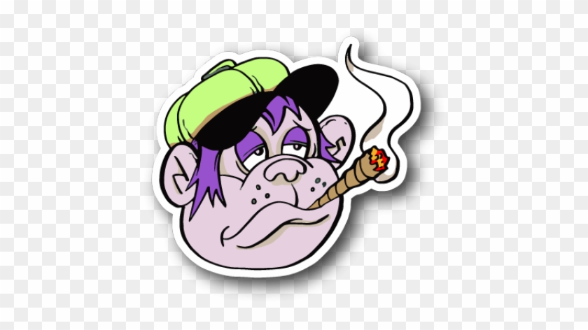 Weed Clipart Joint Smoke - Cartoon A Blunt Smoke #1676607.