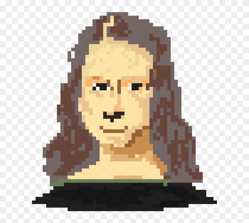 Mona Lisa - Cartoon #1676875
