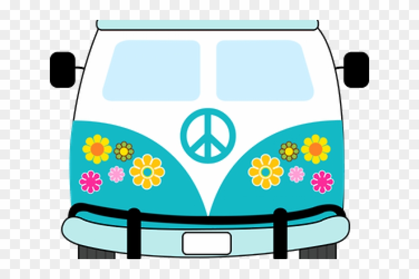 Vans Clipart Green Van - Dibujo Hippie Combi #1676890