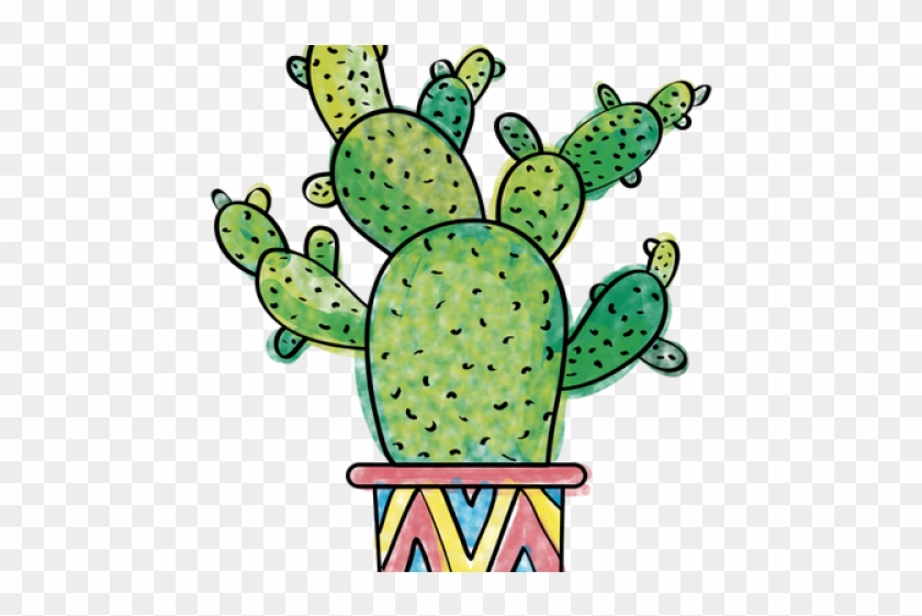 Drawn Cactus Mexican Cactus - Drawn Cactus #1676914