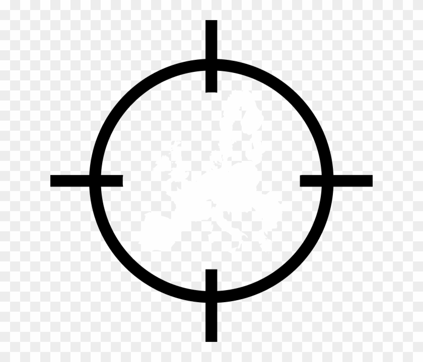 Trends - Vector Gun Target Png #1676931