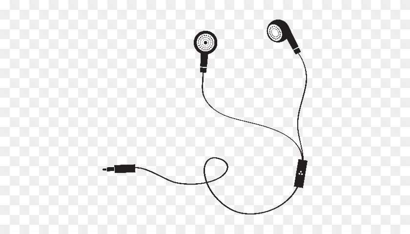 Earphone Symbol - Transparent Background Earbuds Clipart #1676954