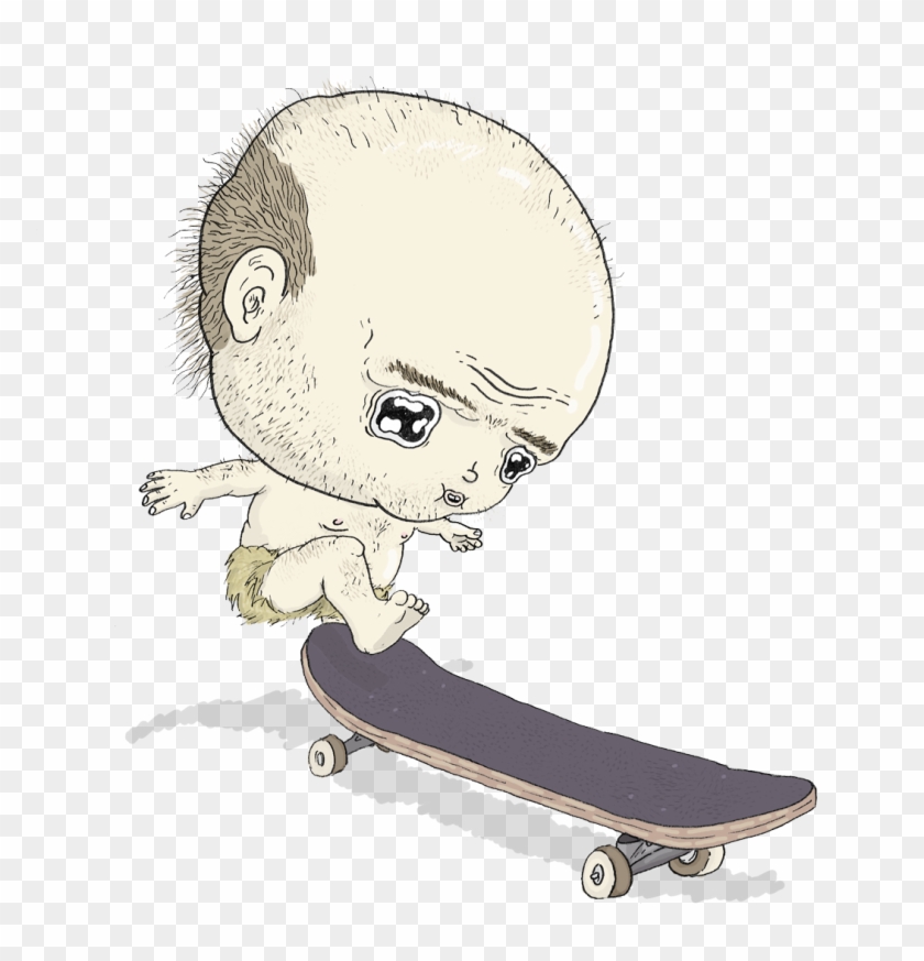 1080 X 1080 4 - Cartoon Of A Broken Skateboard #1677015