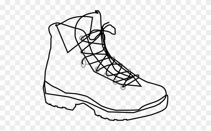 Martens - Boots Clipart Black And White #1677152