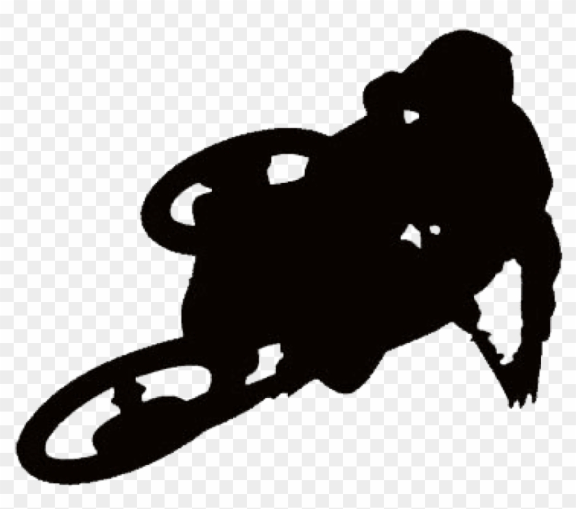 Free Png Download Silhouette Of Dirt Bike Png Images - Silhouettes Of Dirt Bikes #1677191