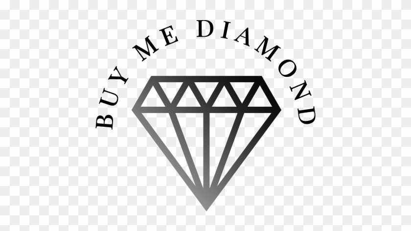 Buy Me Diamond - Simple Diamond Illustration #1677227