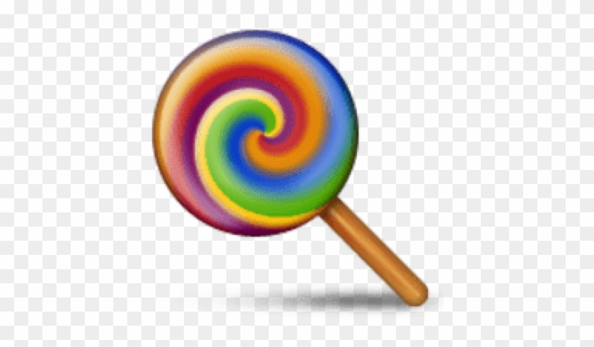 Free Png Download Ios Emoji Lollipop Clipart Png Photo - Lolli Emoji #1677238