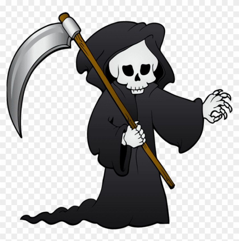 Download Png Images Background - Grim Reaper Cartoon Png #1677288